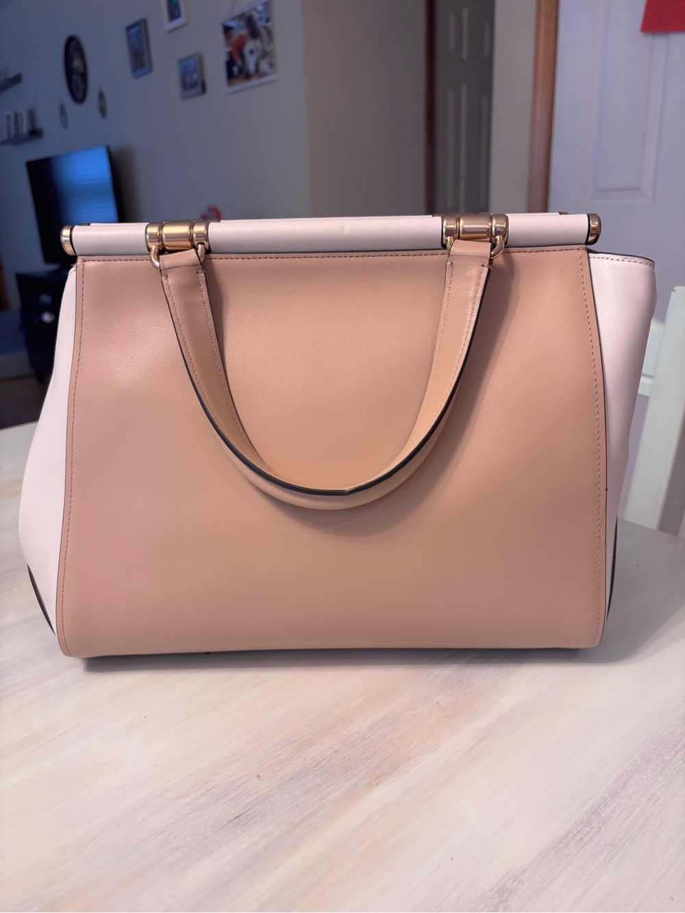 NWT Coach Colorblock Grace Bag 66993 Gold Beechwood Multi Leather Crossbody Bag - Picture 4 of 11